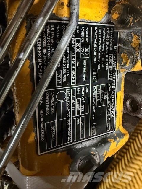 Liebherr D 926 TI-E Engines