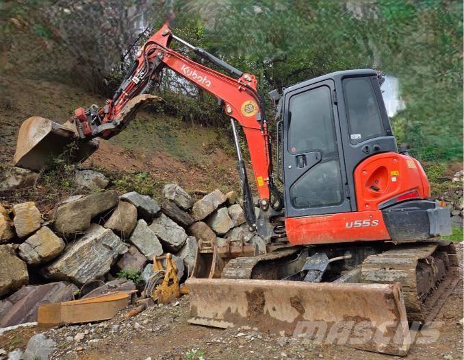 Kubota U 55S Mini excavators < 7t (Mini diggers)