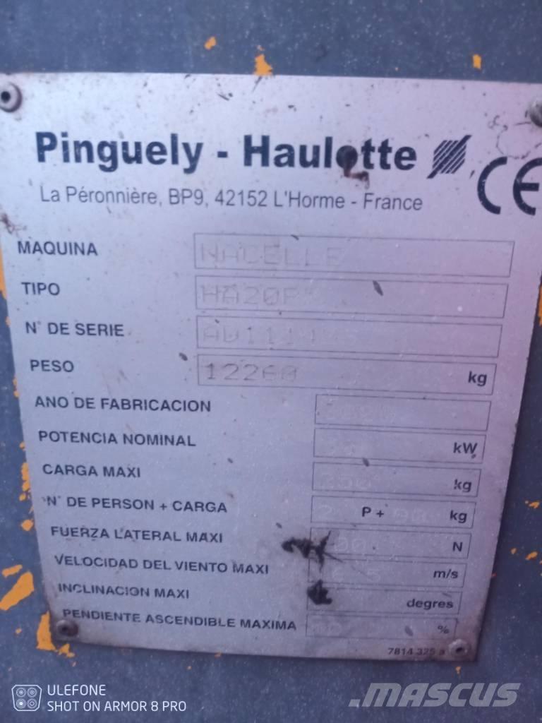 Haulotte HA 20 PX Articulated boom lifts