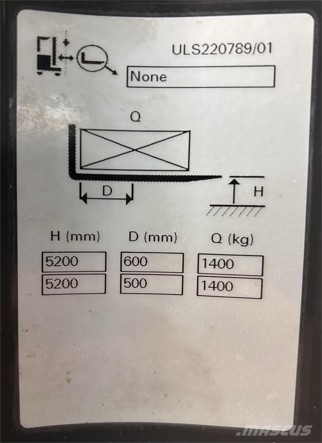 Atlet ULS140 Reach trucks