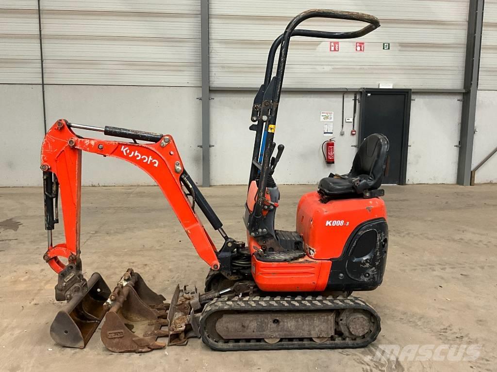 Kubota K 008-3 Mini excavators < 7t (Mini diggers)