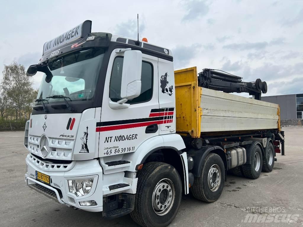 Mercedes-Benz 3246 Crane trucks