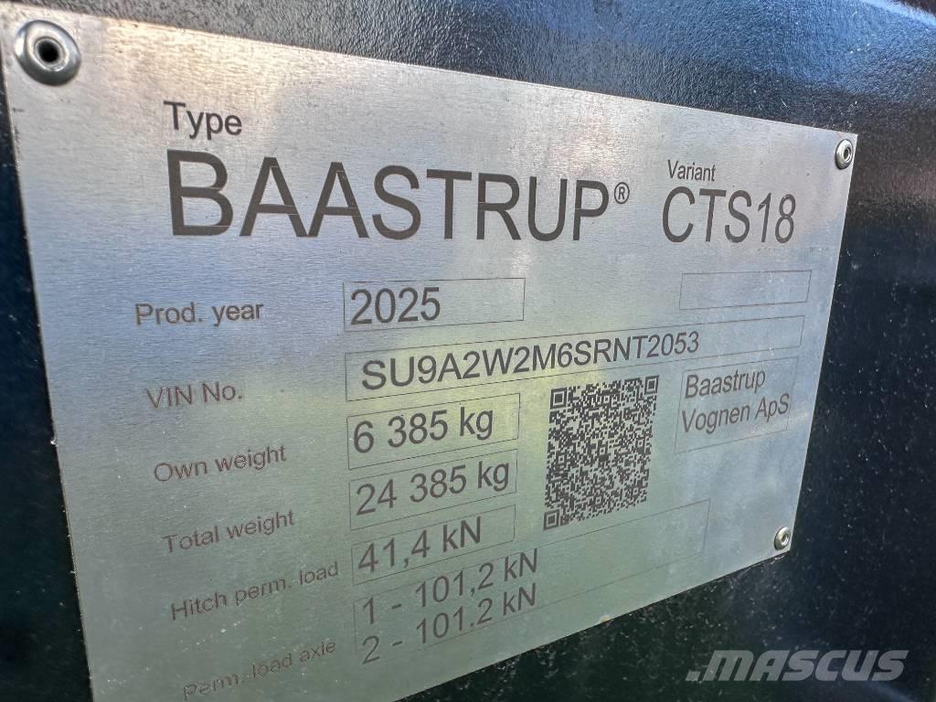 Baastrup CTS 18 Tons Tipper trailers