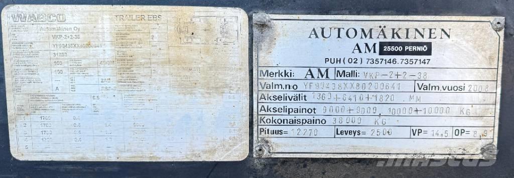 AM VKP-2+2-38 Demountable trailers