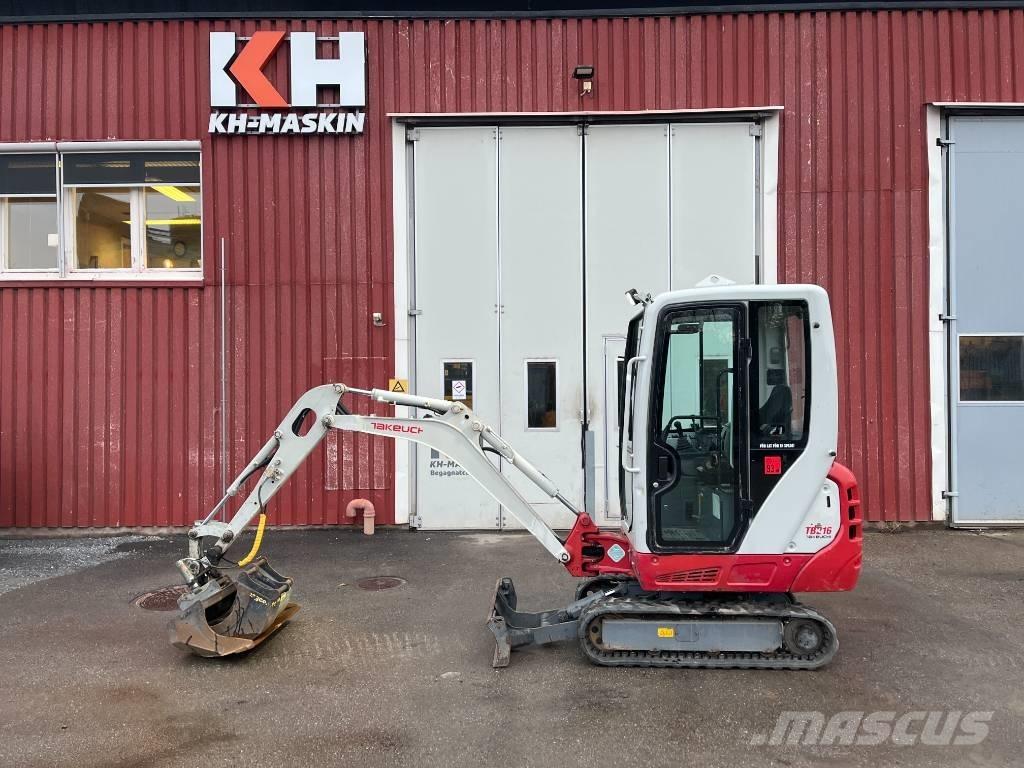 Takeuchi TB 216 Mini excavators < 7t (Mini diggers)