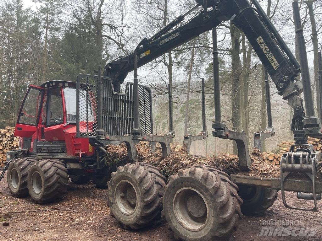 Komatsu 875 Forwarders