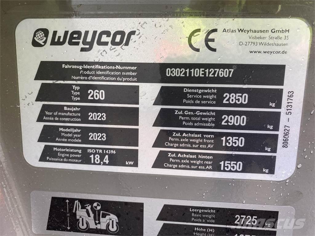 Weycor AW260 Road Rollers