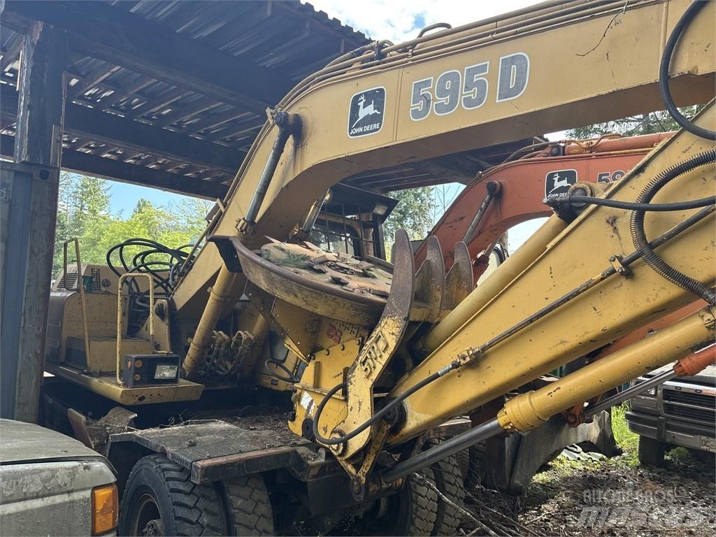 DEERE 595D Wheeled excavators