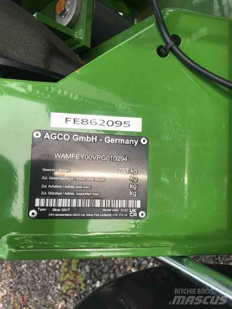 Fendt Slicer 320 P Mowers