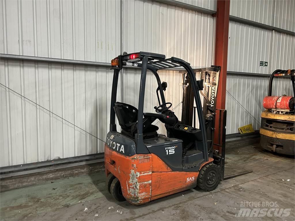 Toyota 8FBE15T Electric forklift trucks