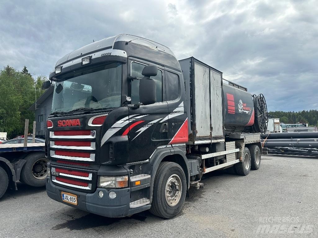 Scania R470 6x2 Combi / vacuum trucks