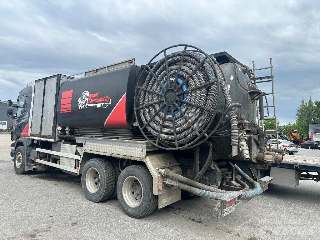 Scania R470 6x2 Combi / vacuum trucks