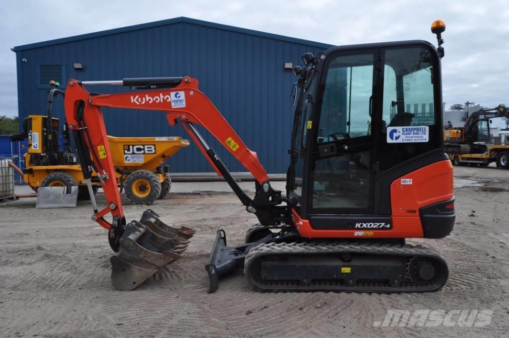 Kubota KX 027-4 Mini excavators < 7t (Mini diggers)