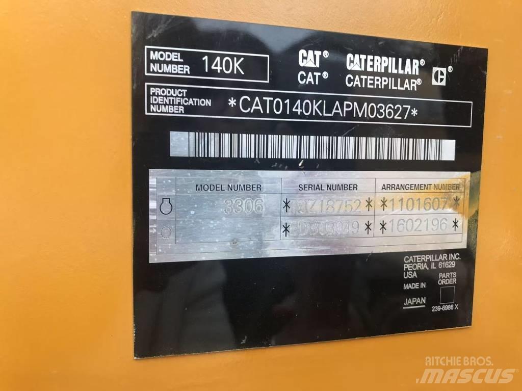 CAT 140k Graders