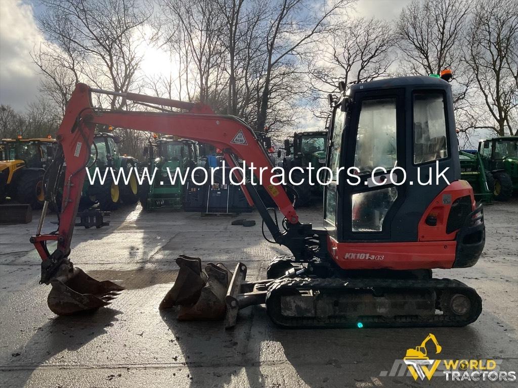 Kubota KX 101-3 Mini excavators < 7t (Mini diggers)