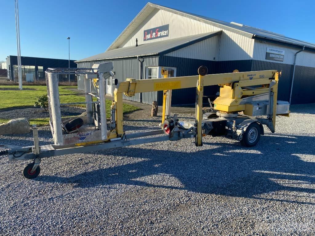 Omme 1550 EBZX Trailer mounted aerial platforms