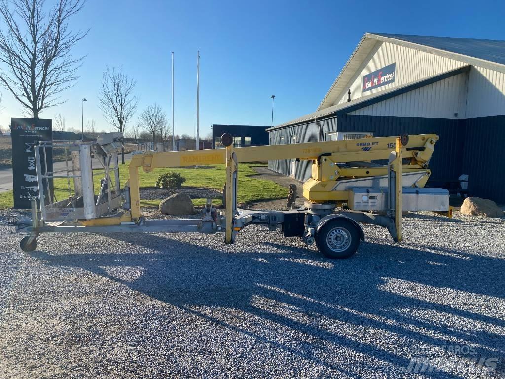 Omme 1550 EBZX Trailer mounted aerial platforms