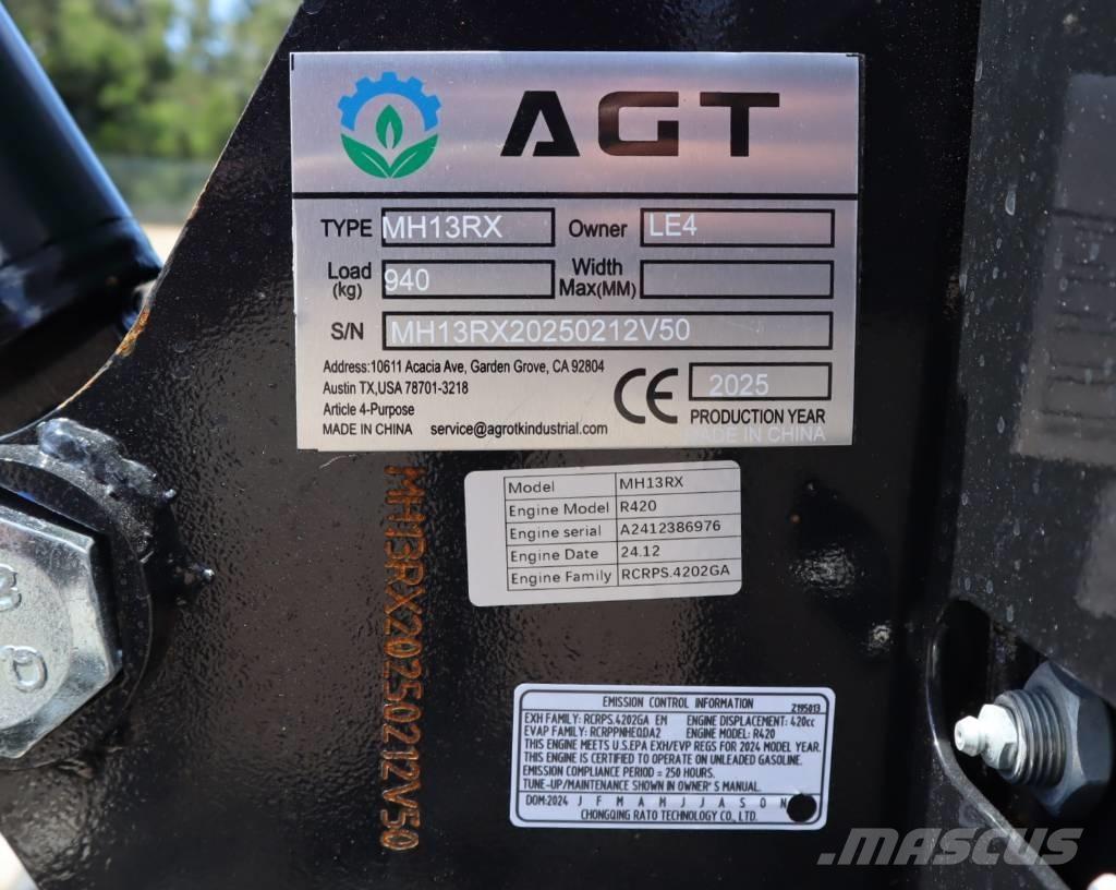 AGT MH13RX Mini excavators < 7t (Mini diggers)