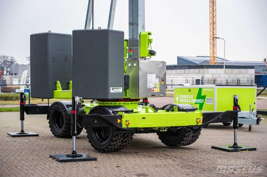 Kraxcle W27 Self erecting cranes