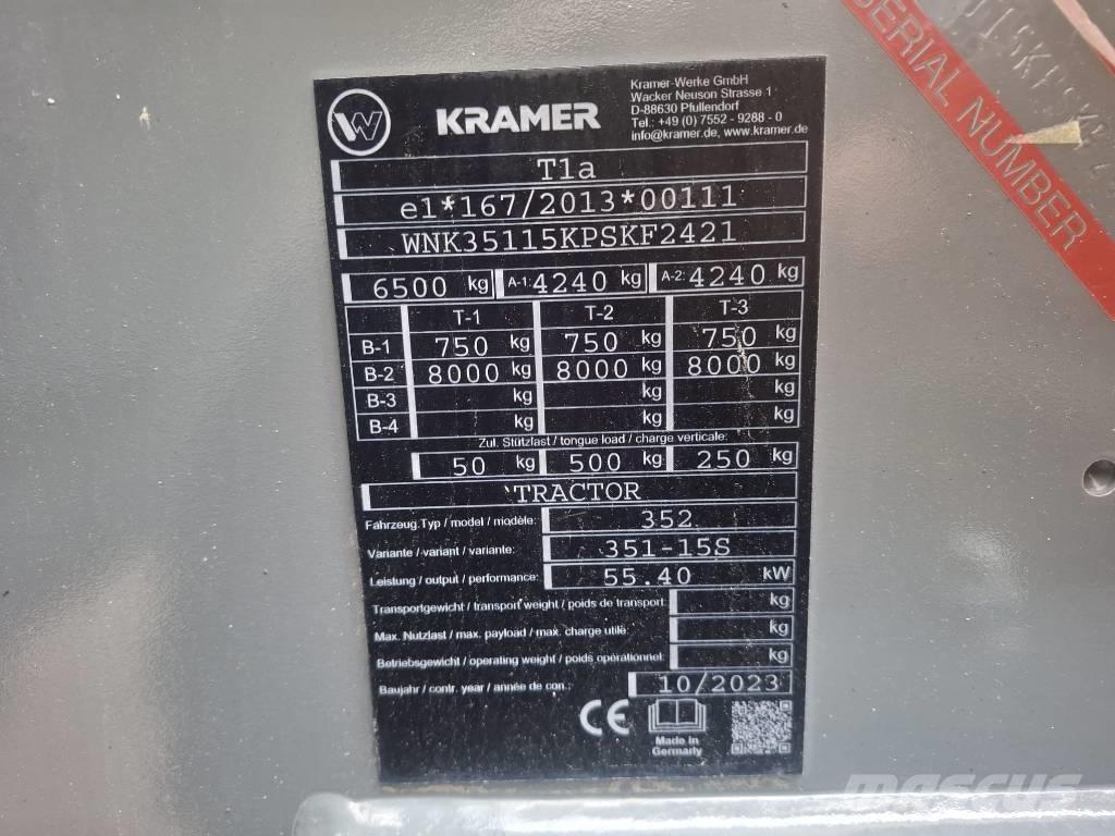Kramer 8085 MYYTY Wheel loaders