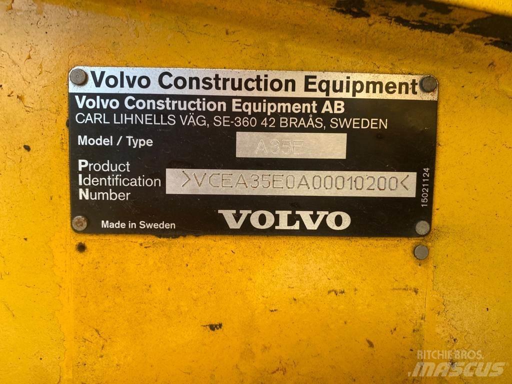 Volvo A35E Articulated Dump Trucks (ADTs)