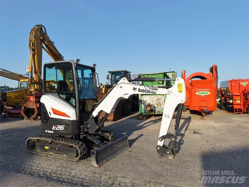 Bobcat E26 Mini excavators < 7t (Mini diggers)