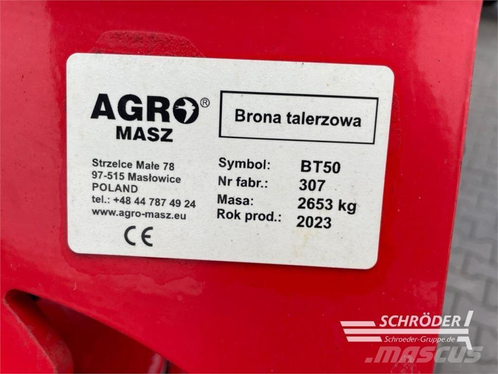  AGRO-MASZ BT 50 H Disc harrows