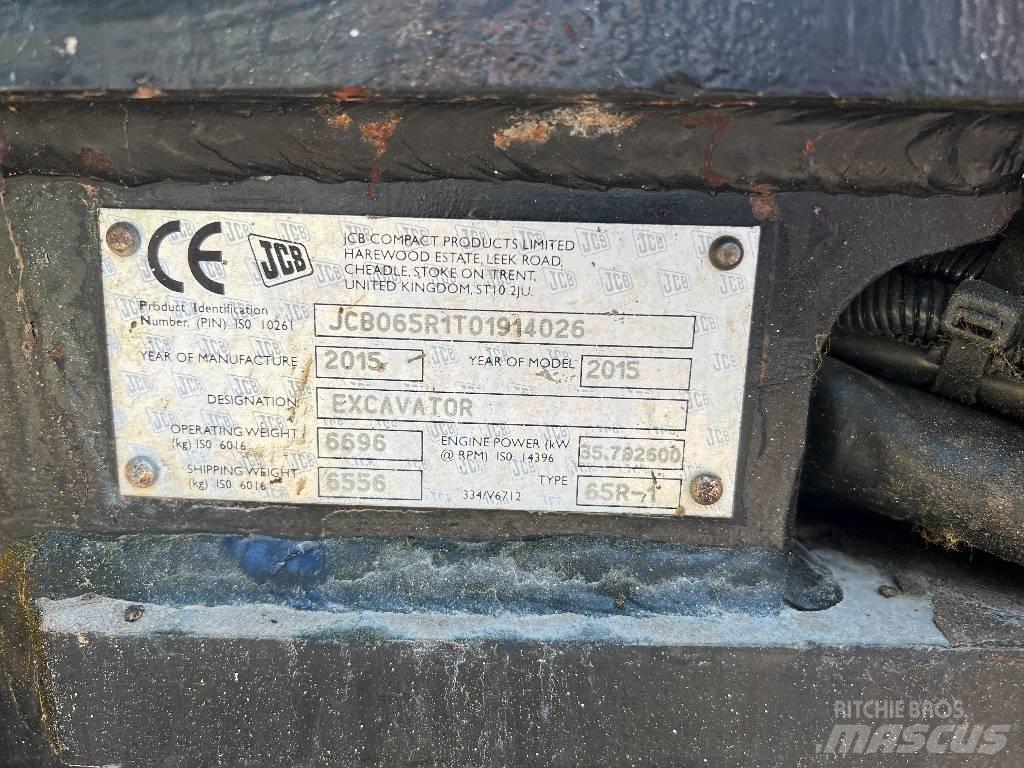 JCB 65 R-1 Mini excavators < 7t (Mini diggers)