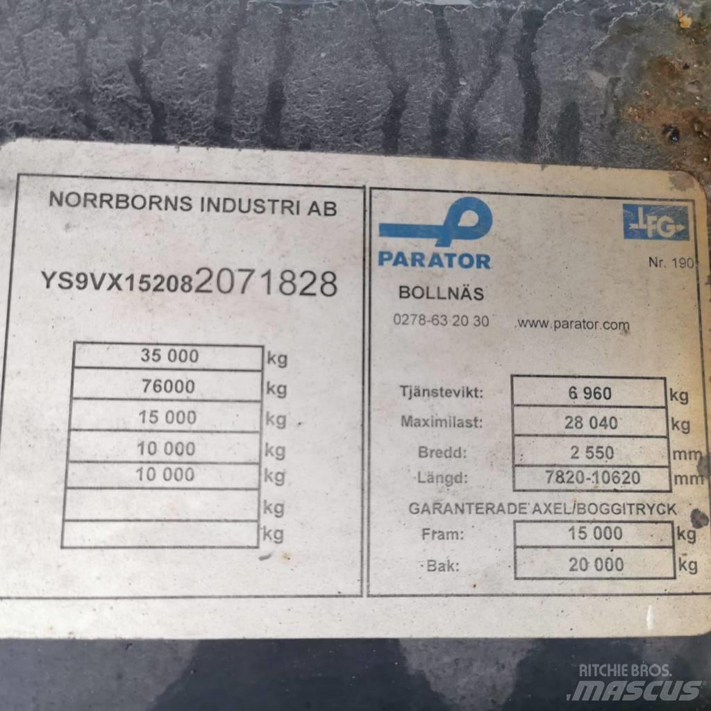 Parator VX 15-20 Box body trailers