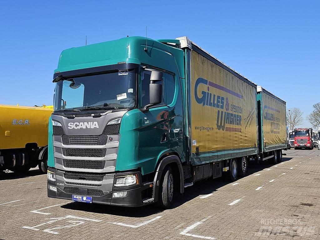 Scania S450 6x2*4 Curtainsider trucks