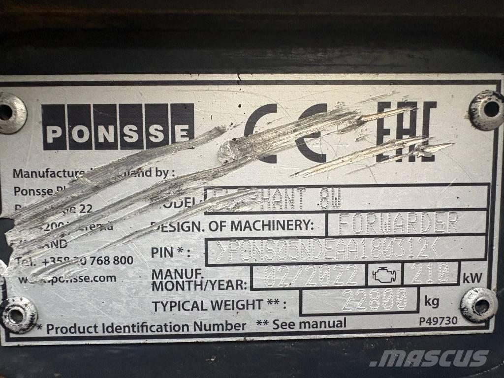 Ponsse Elephant Forwarders