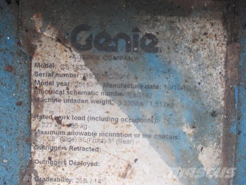 Genie GS 1932 Scissor lifts
