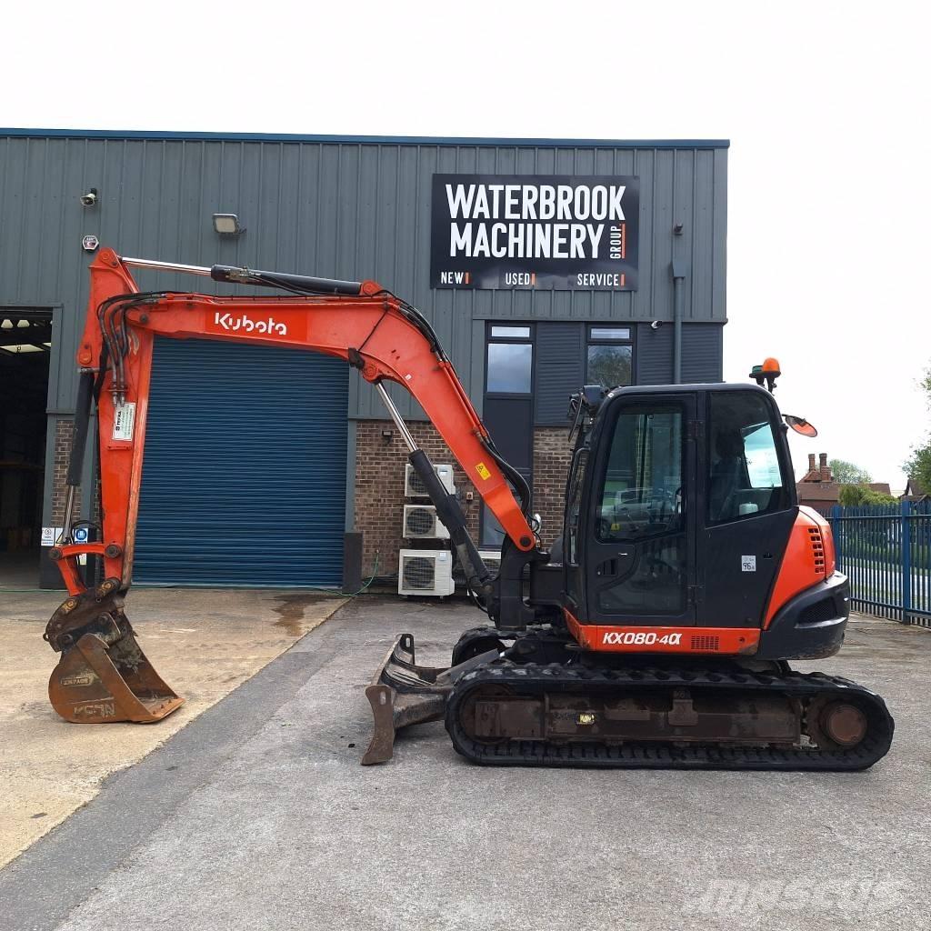 Kubota KX 080-4 Midi excavators  7t - 12t