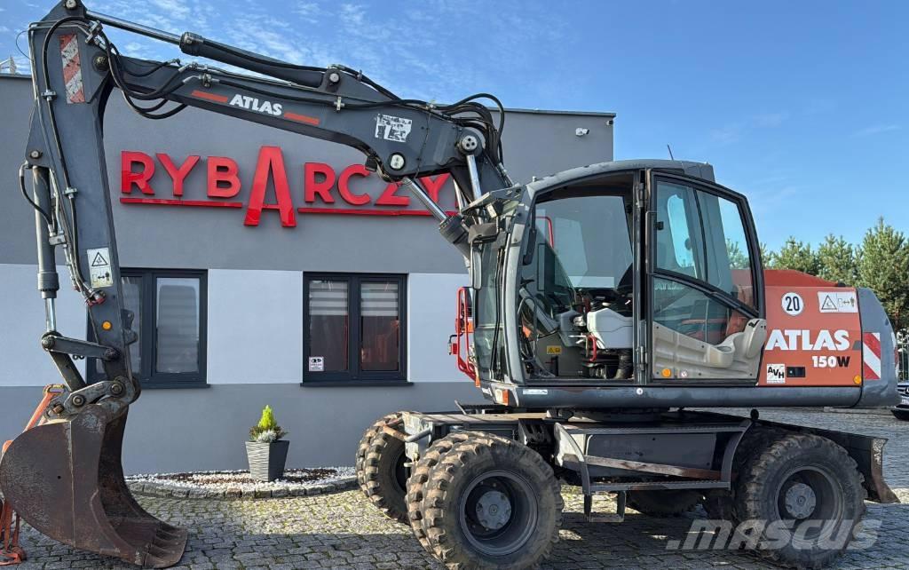 Atlas 150 W Wheeled excavators