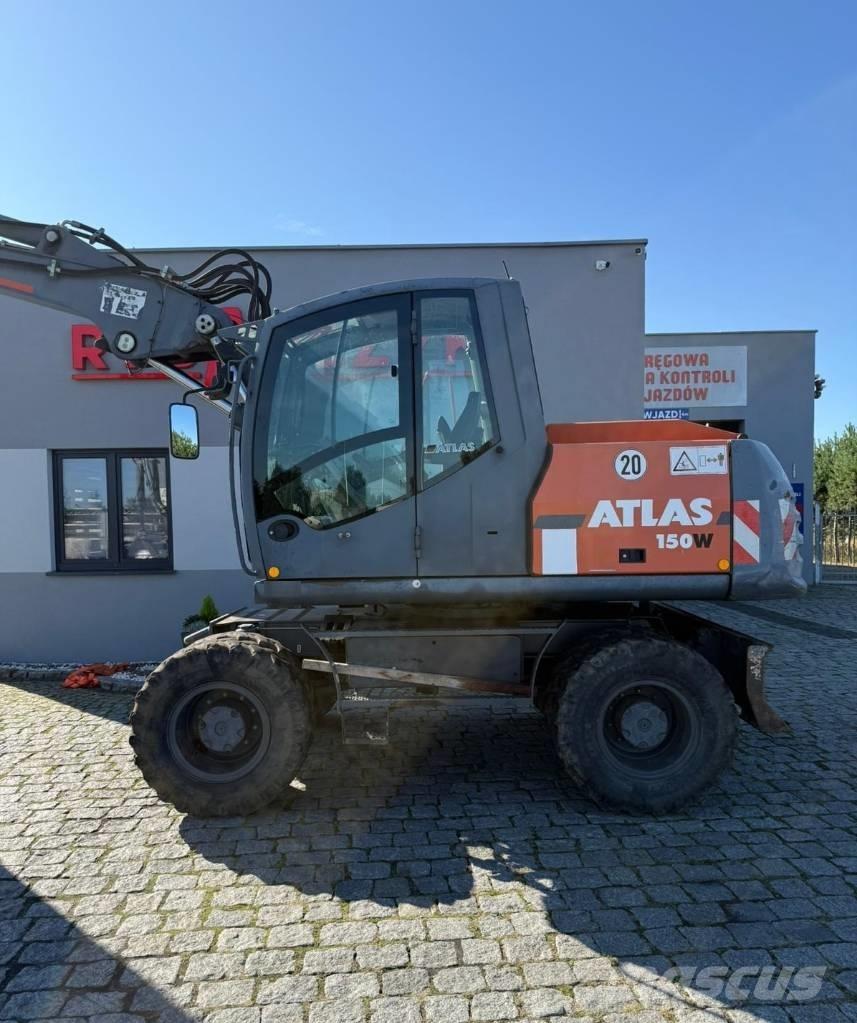 Atlas 150 W Wheeled excavators