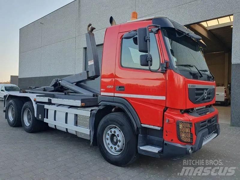 Volvo FMX 420 Hook lift trucks