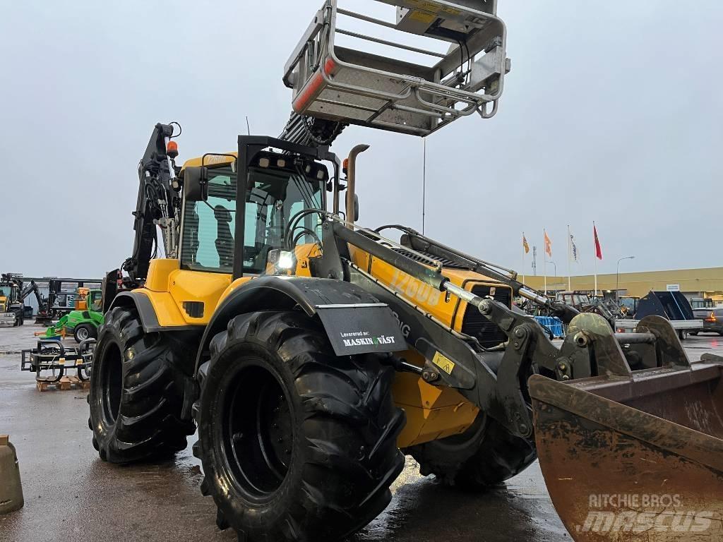 Huddig 1260B Cabel Backhoe loaders