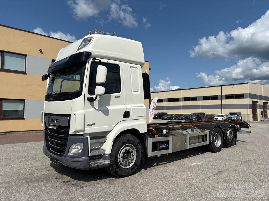 DAF CF 530 6x2 + BDF Container Frame trucks