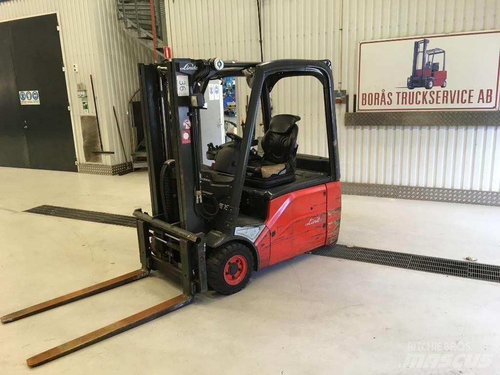 Linde E16 Electric forklift trucks