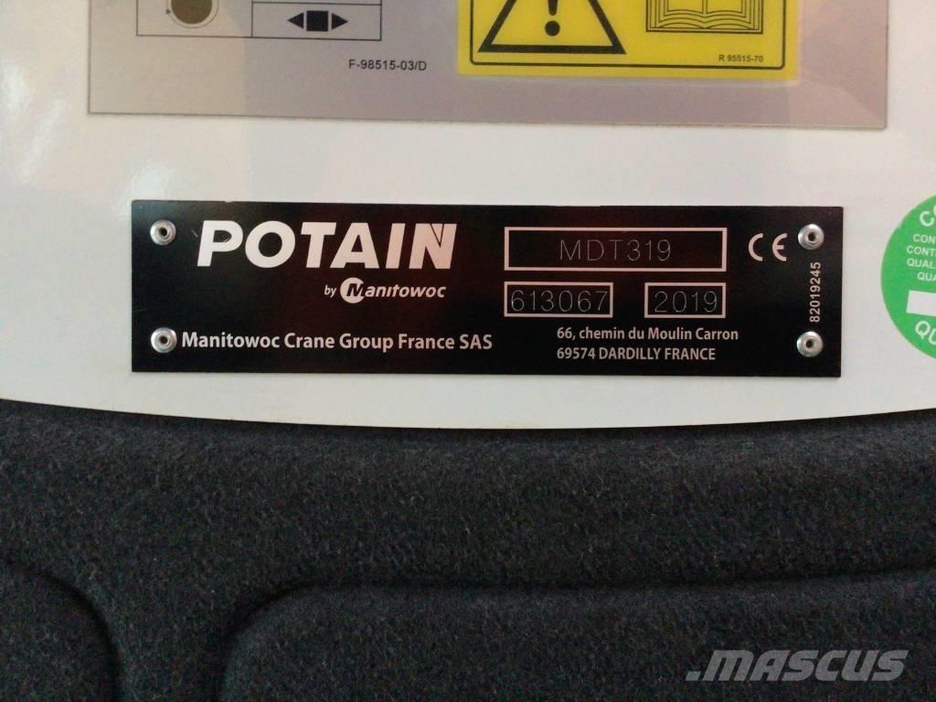 Potain MDT 319 Tower cranes