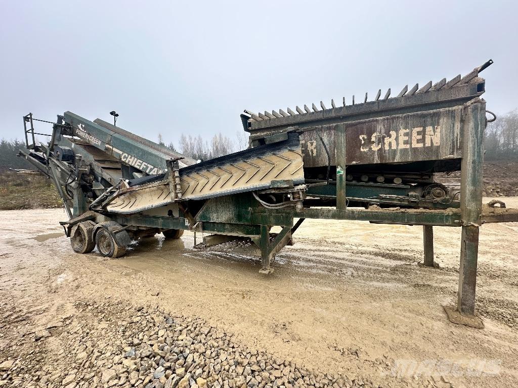 Chieftain 600 Screeners