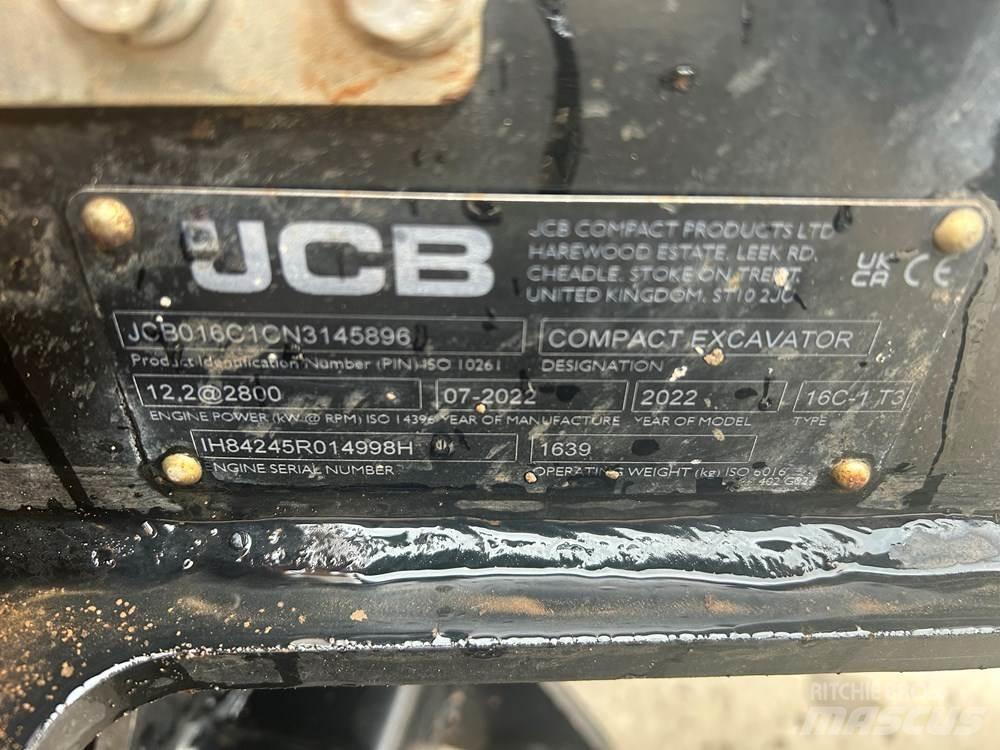 JCB 16C-1 Mini excavators < 7t (Mini diggers)