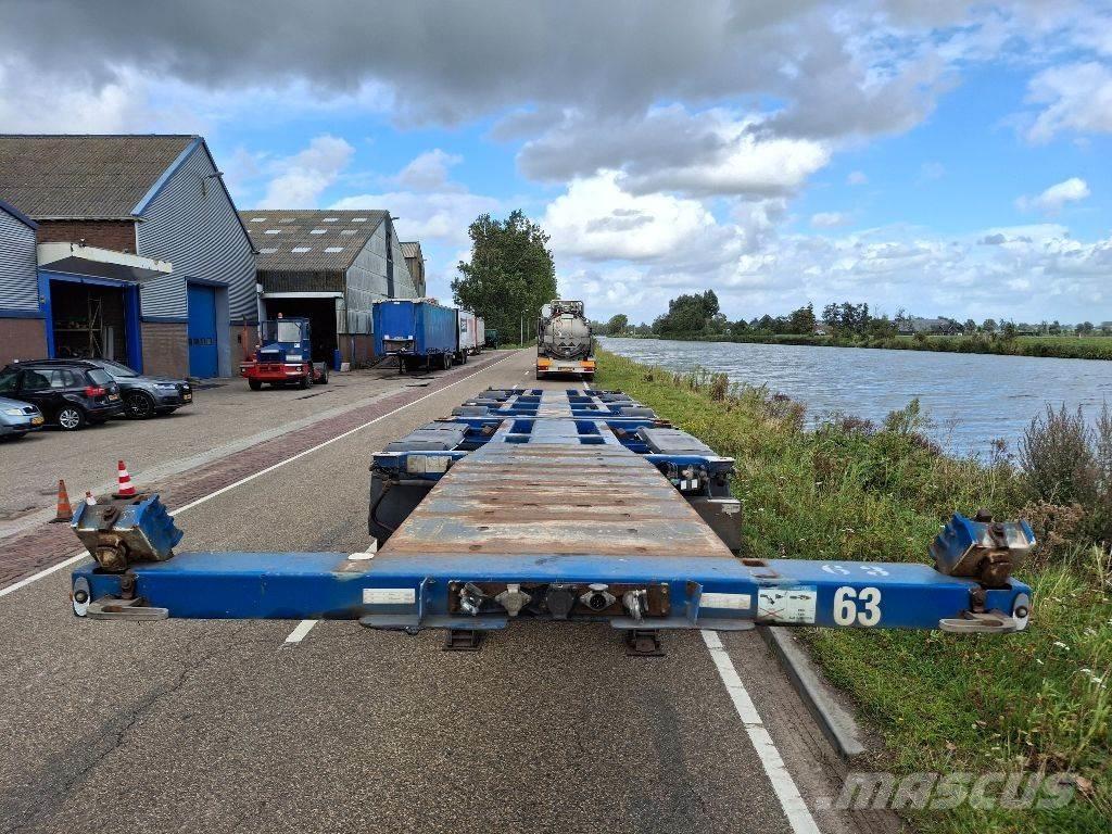 D-tec CT-35-02 Containerframe semi-trailers