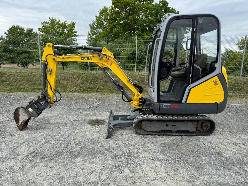 Wacker Neuson ET18 Crawler excavators