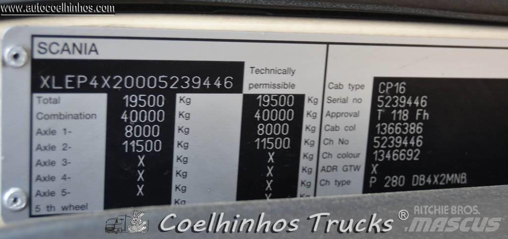 Scania P 280 Chassis Cab trucks