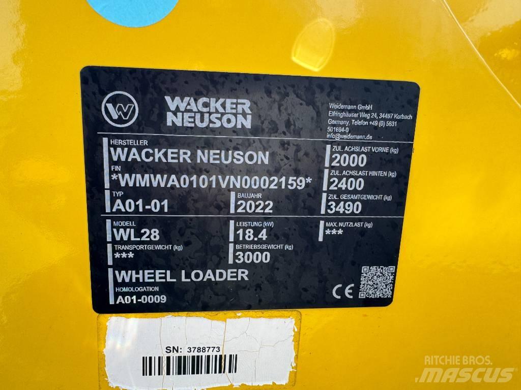 Wacker Neuson WL28 Wheel loaders
