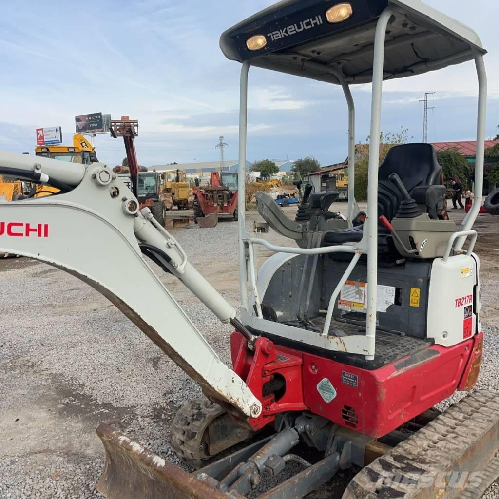 Takeuchi TB 217 R Mini excavators < 7t (Mini diggers)