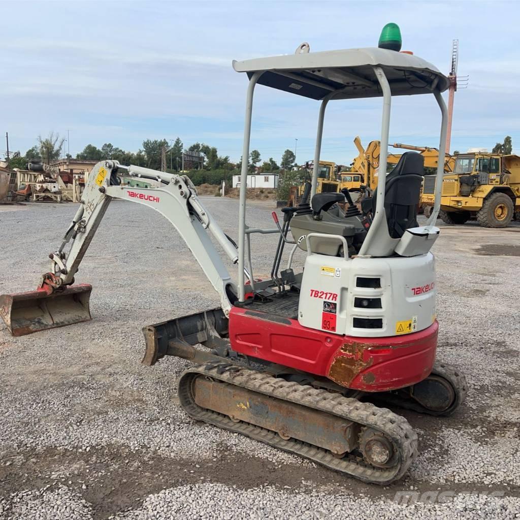 Takeuchi TB 217 R Mini excavators < 7t (Mini diggers)