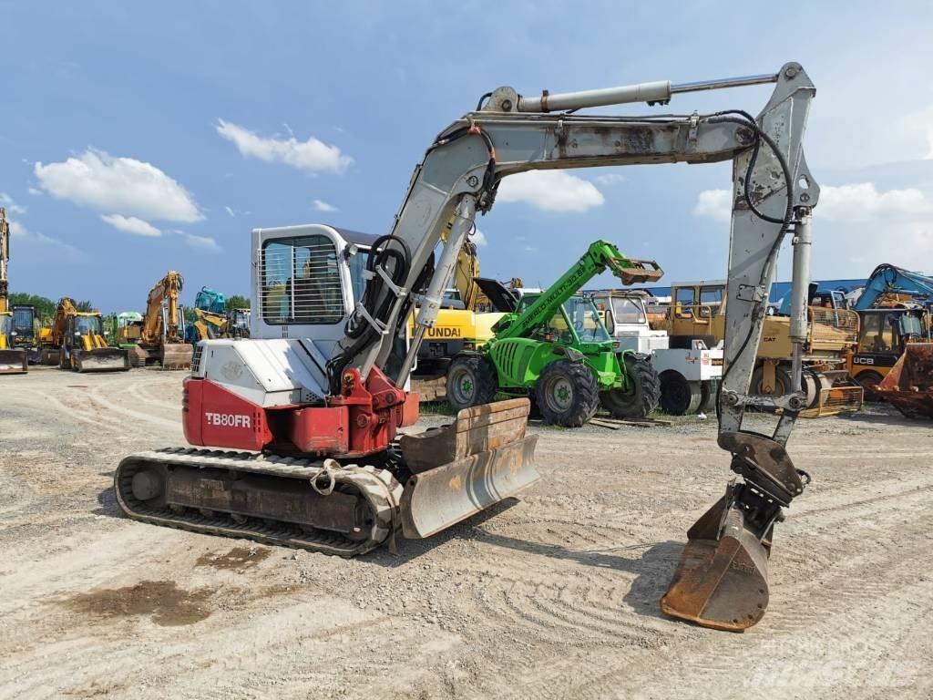 Takeuchi TB80FR Midi excavators  7t - 12t