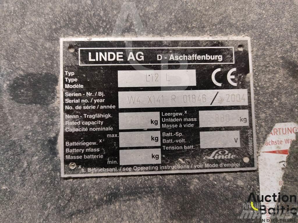 Linde L12 L Pedestrian stacker